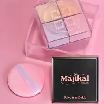 Polvo Suelto Translucido 4 en 1MAJIKAL Beauty