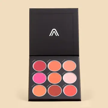 Paleta de Rubores en Crema X 9 Creamy Cheeks