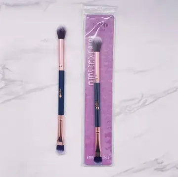 Brocha Doble Plana y Difuminadora de Trendy - Brochas