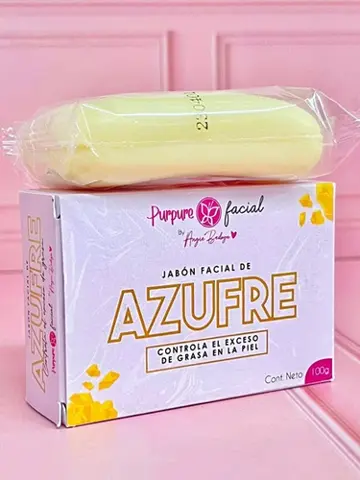 Jabon Facial en Barra de Azufre